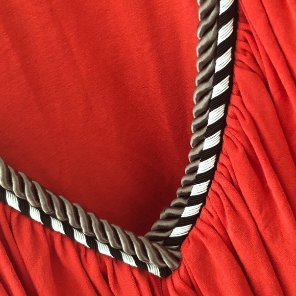 Orange T- Bags Los Angeles Size M Top - Picture 4 of 14